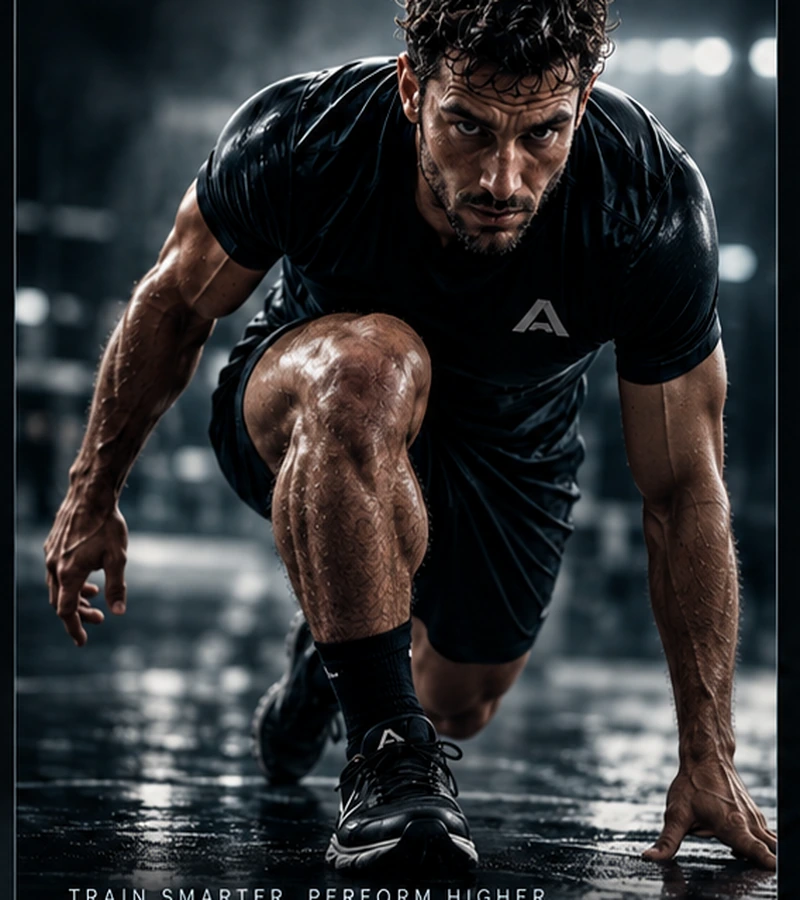Athlete preparing for a demanding training session