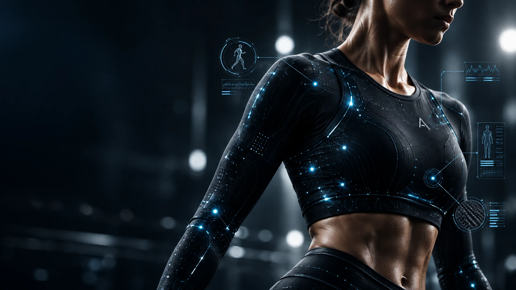 Concept smart performance garment with embedded sensing nodes — ADAPT future technology direction
