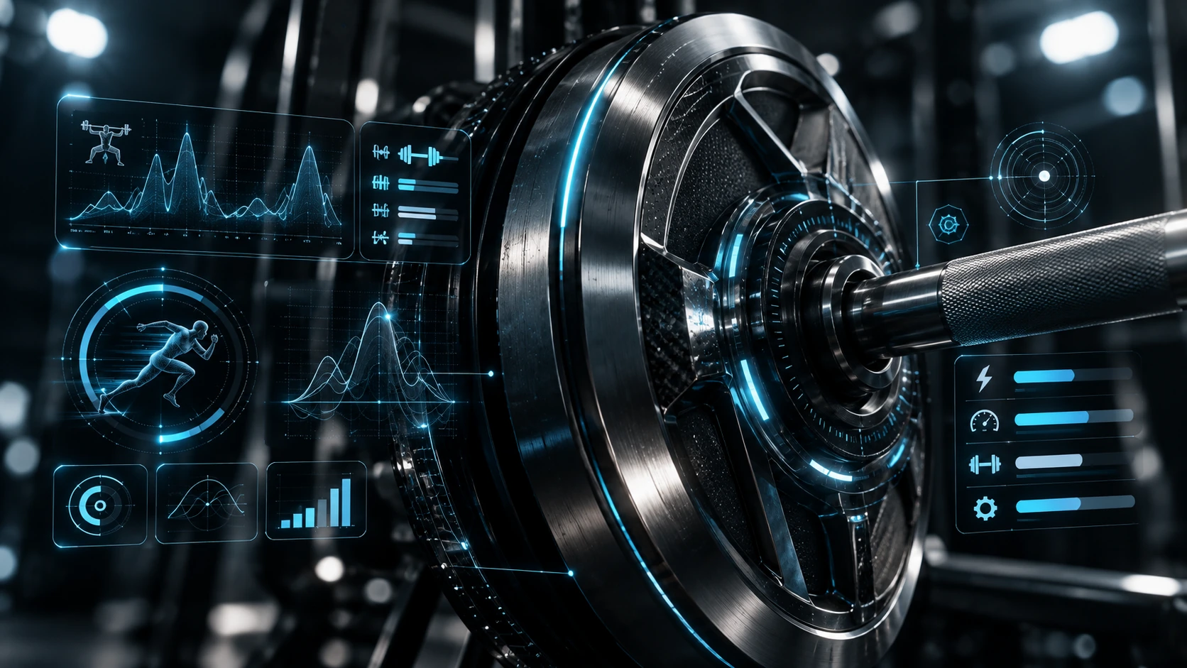 Illustrative intelligent exercise equipment and performance monitoring concept
