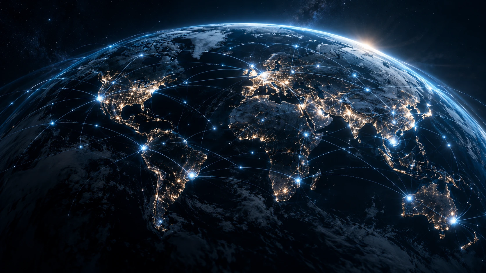 Global collaboration network — conceptual connections across disciplines